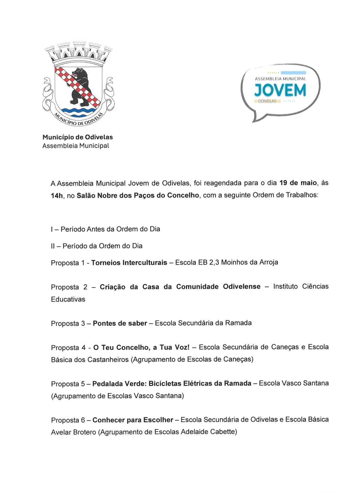 Assembleia Municipal Jovem de Odivelas