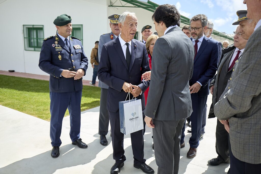 Inauguração da Requalificação do Núcleo Museológico do Posto de Comando do Movimento das Forças A...